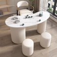 thumbnail image 3 of Bureau Gaming Office Desk Corner Reception Standing Study Computer Office Desk Storage Silla De Escritorio Fashion Furniture My Lux Decor Round, 3 of 20