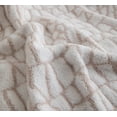 thumbnail image 4 of Ultra Soft Cozy Crocodile Pattern Buffalo Checkerboard Fluffy Microfiber Knitted Throw Blanket Lightweight Fleece Checkered Blanket for Sofa Couch Bed Travel Beige 30"X40"?-¡­, 4 of 6