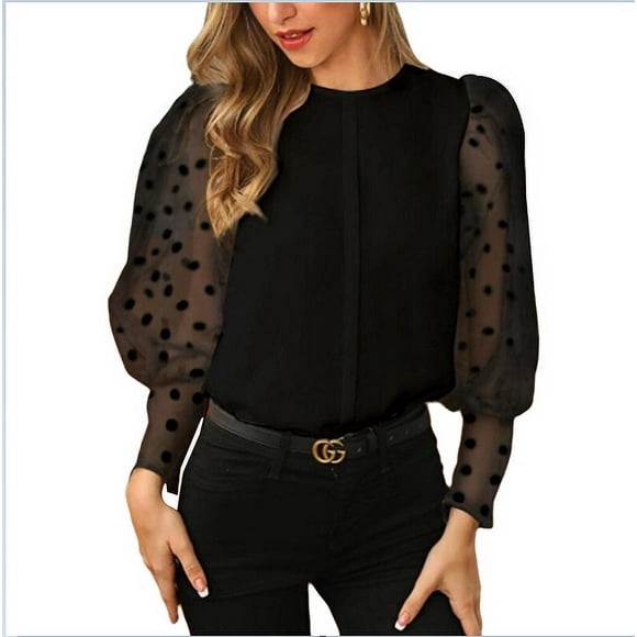 Women S Sheer Blouses