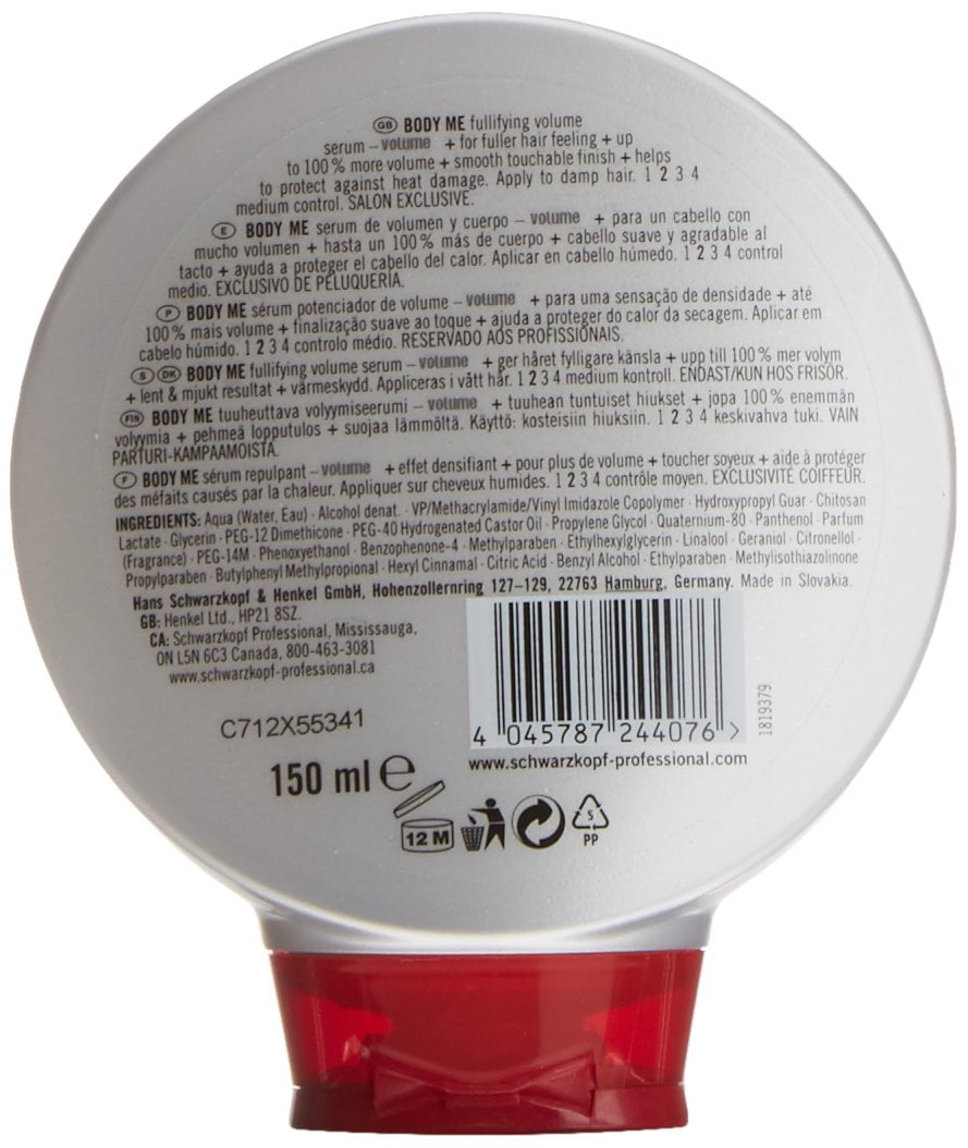 Osis Body Me Volume Cream - Schwarzkopf - 5.10oz - Walmart.com