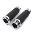 thumbnail image 5 of ZSWAL Motorcycle 1" Handlebar & Throttle Grips for Harley Touring Dyna Softail, Silver, 5 of 5