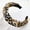 11, variant on YooGuoGuo Bohemian Leopard Pattern Hairband Twisted Knotted Floral Hair Band Snake Animal Print Hairband Wide Headband Solid Accessories