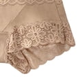 thumbnail image 4 of Xdegoge Floral Lace Boyshorts for Women High Waisted Tummy Control Panties Seamless Body Shaper Underwear Elegant Breathable Soft Stretch Briefs for Everyday Wear, 4 of 5