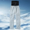 thumbnail image 2 of lnmuld Girls Insulated Snowsuit for Winter Outdoor Activities Warm Thickened Snowboard Ski Pants Size:8, 2 of 3