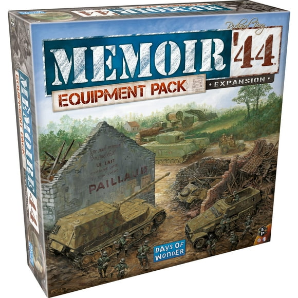 Paquete de equipo Memoir '44 Expansion para juegos de mesa para mayores de 8 años