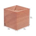 thumbnail image 3 of Essential Oil Diffused Cube Wood Aroma Diffuser Essential Oil Aromatherapy Diffuser Block, 3 of 9