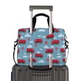 thumbnail image 2 of FORMRS 16" Laptop Bag Carrying Sleeve Case with Handle Travel Shoulder Briefcase, Red Truck Pattern, 2 of 8