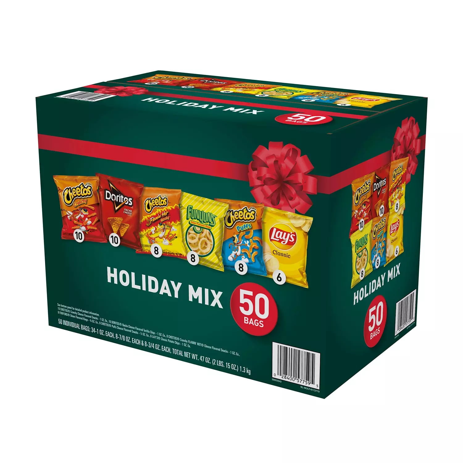 Frito Lay Holiday Mix Variety 47 Oz 50 Count