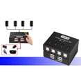 thumbnail image 1 of Interruptor USB 2.0 para selector de periféricos Hub de 4 puertos para impresora de escáner shamjiam Conmutador de uso compartido USB, 1 of 9