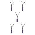 thumbnail image 1 of Transemion Handmade Clear Quartz Crystal Necklace Energy And Elegance Master StoneAdjustable Amethyst 5Set, 1 of 6