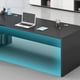 thumbnail image 5 of Reception Setup Office Desk Storage Standing Corner Long Computer Desks Floor Legs Escritorios De Ordenador Modern Furniture My Lux Decor Round, 5 of 25