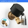 thumbnail image 2 of Water Valve & Gate Valve Locks Outdoor Faucet & Propane Tank Locking Device Prevent Water Theft Stop Handle Opening Ideal for Outdoor Security, 2 of 6