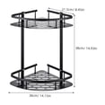 thumbnail image 2 of Milisten Soap Storage Rack Kitchen Use 1Set 15X14.2X8.5In, 2 of 8