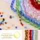 thumbnail image 4 of Uxcell 328 PCS Cuentas de Cristal en Forma de Gota, Cristal AB Facetado de 3x5mm para Collar, Pulsera, Aretes, Suministros de Manualidades de Joyería DIY, Gris Claro, 4 of 7