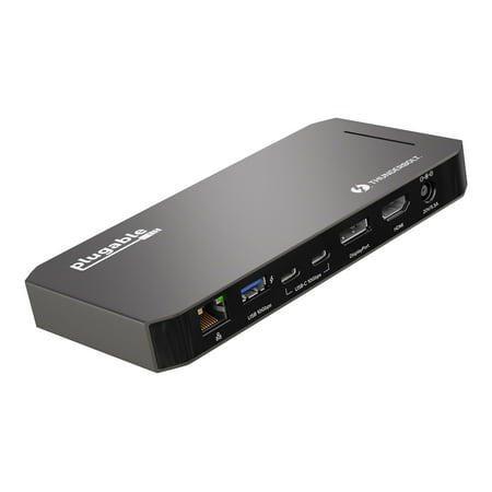 UPC: 0819927012382 | Plugable USB-C and Thunderbolt Dock – 40Gbps with 96W Charging  Compatible with Mac and Windows Laptops  DisplayPort and HDMI  2x USB-C  3x USB 3.0  Gigabit Ethernet  Audio Jack