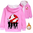 thumbnail image 3 of Suéter con capucha de invierno de los Cazafantasmas, chaqueta cálida con cremallera para niños, niños y niñas, 3 of 5