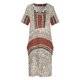 thumbnail image 3 of Vestido de novia con bolsillo suelto para mujer vestidos de fiesta arte aborigen de puntos impresionante, 3 of 6