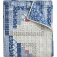 thumbnail image 2 of Greenland Home Fashions Cottage Cabin Finely Stitched Calico Throw Blanket, 2 of 6
