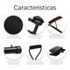 thumbnail image 3 of Banco Fitness Multiposiscion, Banco de Addominales con 2 Ligas Incluidas, Asiento de Pesas Ajustable en 7 Posiciones, Soporta Hasta 250Kg, Negro, 3 of 9