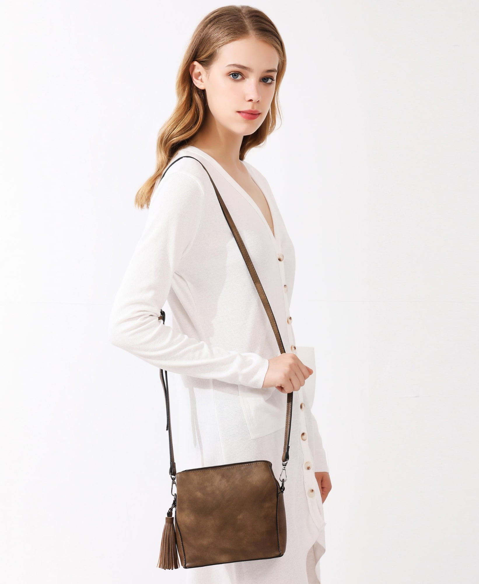 Private Jungle Crossbody Bag for Women, Small Shoulder Purses and Handbags with Vegan Leather with Detachable Strap Private Jungle Crossbody Bag for Women, Small Shoulder Purses and Handbags with Vegan Leather with Detachable Strap