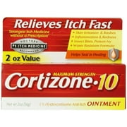 Cortizone-10 Maximum Strength Anti-Itch Relief Ointment, 2 oz, 6 Pack