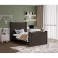 thumbnail image 2 of Meridian Furniture Elias Brown Boucle Fabric Twin Bed, 2 of 9