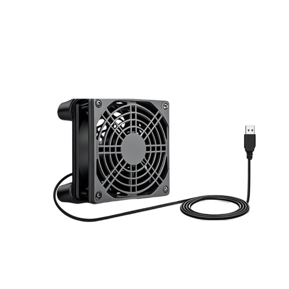 80mm USB fan 5V regular model quiet cooling for routers and other devices