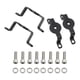 thumbnail image 2 of Kit de soporte de bobina negro Fácil instalación Repuestos profesionales Accesorio resistente Compatible con IV 1.8T, 2 of 8
