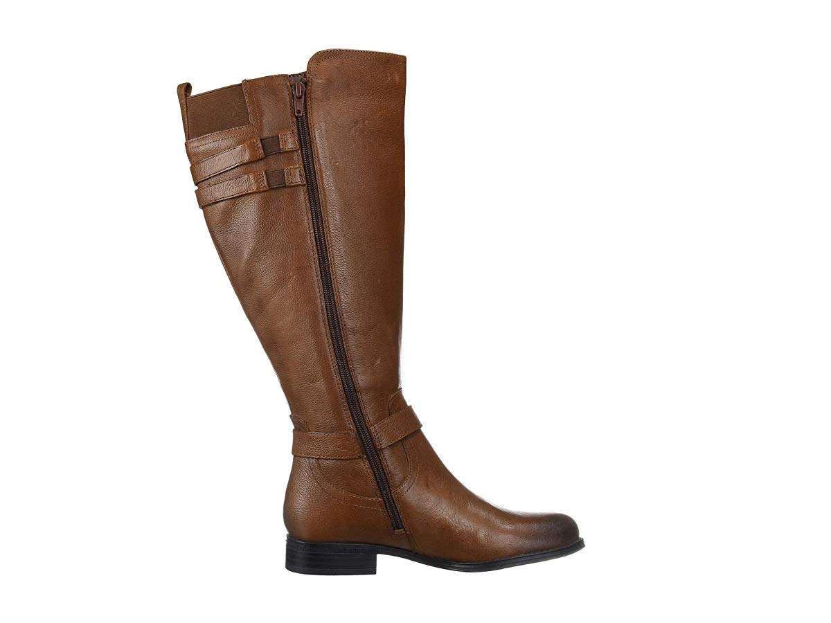 naturalizer jackie wide calf boots
