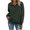 #0412-Army Green, variant on Women's Half Zip Quilted Long Sleeve Sweatshirts Blouses for Women Dressy Casual Gift Crew Neck Pullover Tops Textured So lid