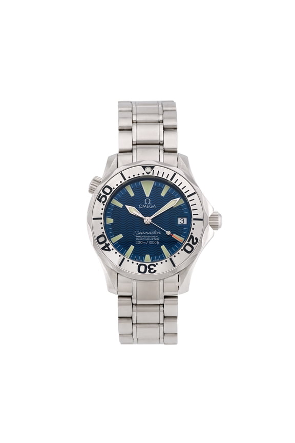 Pre-Owned Omega Unisex Seamaster 36.25mm Stainless Steel Wristwatch