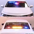 thumbnail image 4 of LAMPHUS CosmicRay CRLS28 16W Linear LED Emergency Strobe Warning Deck Light Bar - Blue, 4 of 9