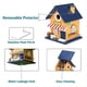 thumbnail image 5 of Casa y Comedero para Pájaros 2 en 1 Cafe Blue-Bird, 2 Opciones de Tamaño de Entrada para Pájaros Azules, Gorriones y Pinzones, 5 of 5