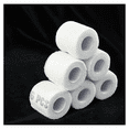 thumbnail image 2 of 6pzs Venda Elástica Autoadherible Cinta Cohesiva 5cmx4.5m Eo Safe Imports Blanco, 2 of 5