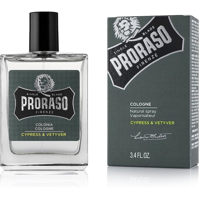 Perfume Proraso Eau de Cologne Ciprés y Vetyver, 100 ml