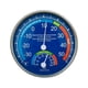 thumbnail image 1 of Medidor de temperatura y humedad para el hogar, control del clima ambiental, resistente al calor Azul, 1 of 9