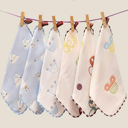 Coofit 6 Pcs Serviette De Bebe Mignon Dessin Anime 6 Couches Gaze Coton Bebe Serviette De Visage Bebe Gant De Toilette Walmart Canada Coofit 6 Pcs Serviette De Bebe Mignon Dessin Anime 6 Couches Gaze Coton Bebe Serviette De Visage Bebe Gant De Toilette Walmart Canada