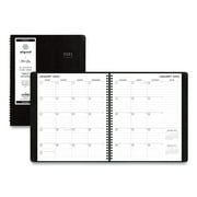 Blue Sky Aligned Monthly Planner, 11" x 9", Black, 2021