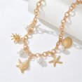 thumbnail image 6 of Lerpwige Stylish Coastal Necklace With Pearls And Shells Zinc Alloy Summer Jewelry, 6 of 10