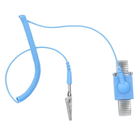 

ESD Wristband Accessory Anti Static Wrist Strap Tool For Working Metal Colour Wristband