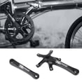 thumbnail image 4 of Juego de bielas para Bicicleta, Brazos de biela Izquierdo y Derecho para Bicicletas de una Sola Velocidad(26 * 14 * 2cm-Negro) Ecomeon no, 4 of 6