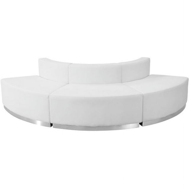 Flash Furniture Hercules Alon 3 Pièces de Réception en Blanc