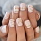 thumbnail image 1 of Juego de uñas postizas Punta de arco YZV Línea dorada Diseños Prensa artificial en las uñas Rosa corto Encantador Uñas lindas Manicura Uso diario Tan Jianjun unisex, 1 of 1