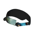 thumbnail image 2 of Fotbe Adorable Blue Baby Dragon Visera Deportiva con Diseño, Gorra Abierta Ajustable de Algodón para Mujer y Hombre, 2 of 7