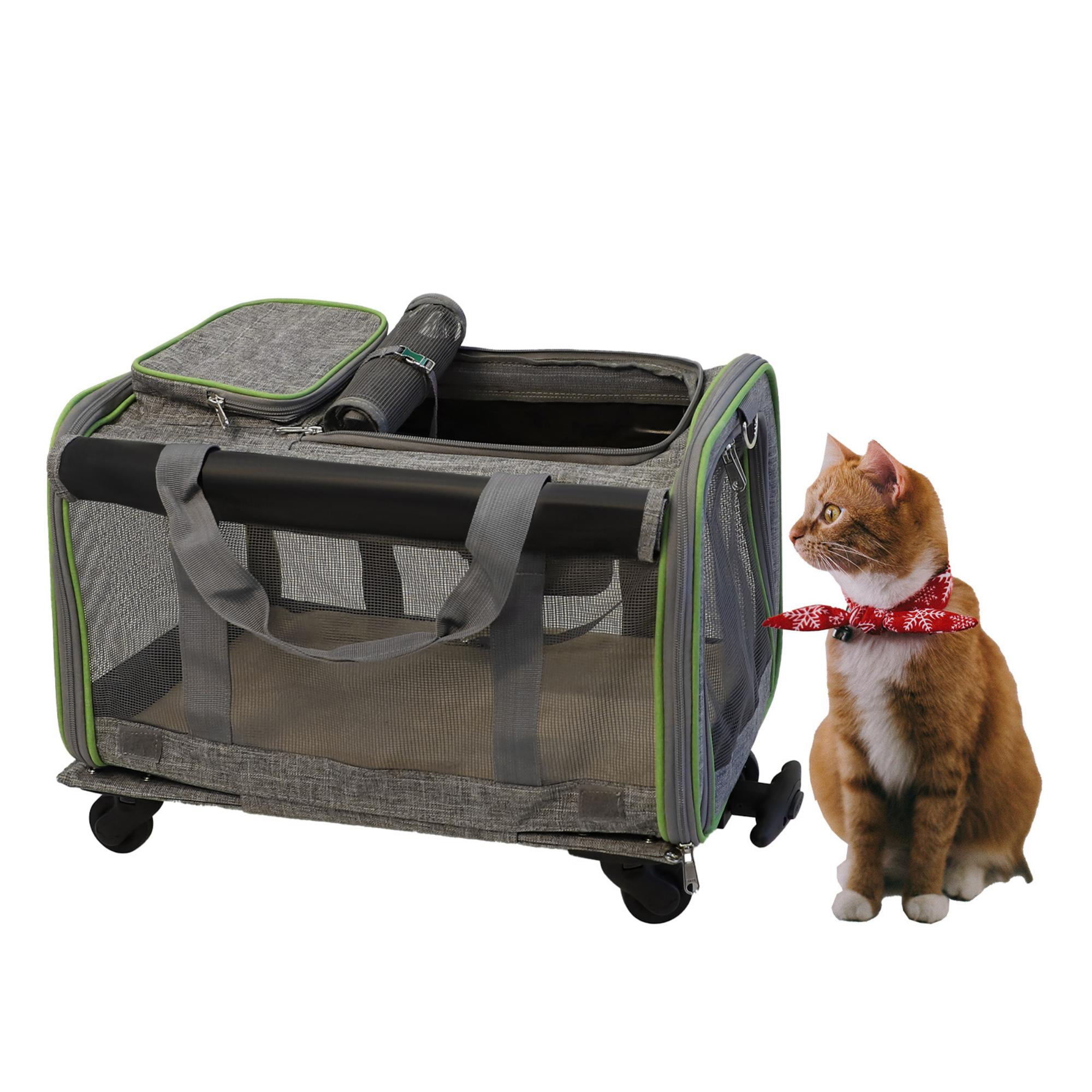 Pet Carrier with Adjustable Handle, Pet Carrier Bag Airline Approved