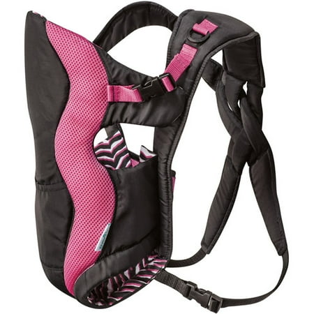 Evenflo Soft Breathable Baby Carrier, Zippy Zebra