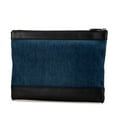 thumbnail image 2 of Pre-Owned Balenciaga Navy Clip M Clutch Bag Indigo Blue Black Denim Leather Women's... (Good), 2 of 7