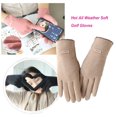 thumbnail image 3 of Guardurnaity 1 par de guantes de calentamiento de invierno, guantes térmicos cómodos, guantes gruesos suaves y elásticos para pantalla táctil, suministro guantes y mitones Caqui Guardurnaity AP014336-01, 3 of 6