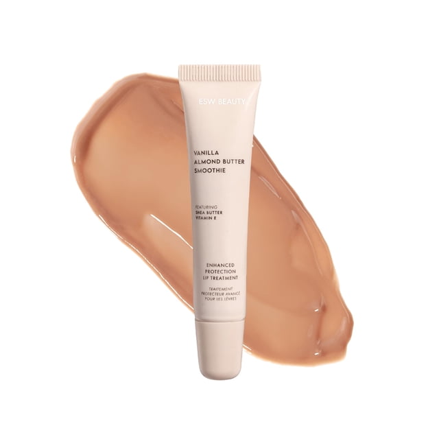 Tratamiento labial con protección mejorada y batido de mantequilla de almendras y vainilla