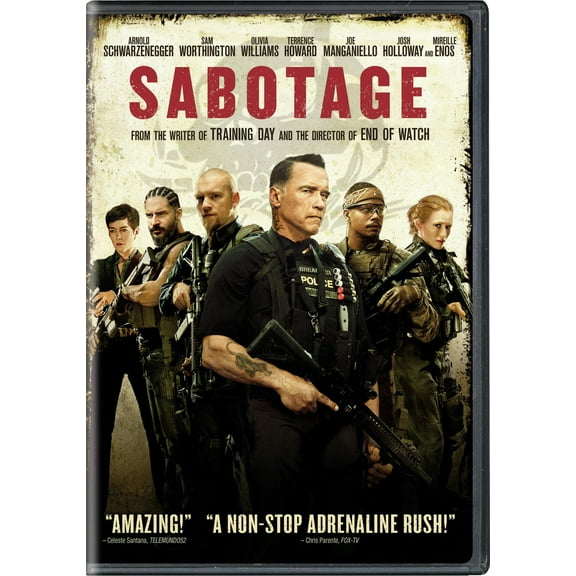 Sabotage [DVD], Feature,Action,Action, Thriller, Independent,Action,Drama,Crime,